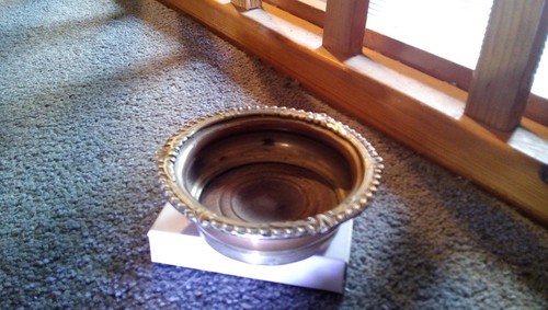Vintage silver plated wine - vintage,