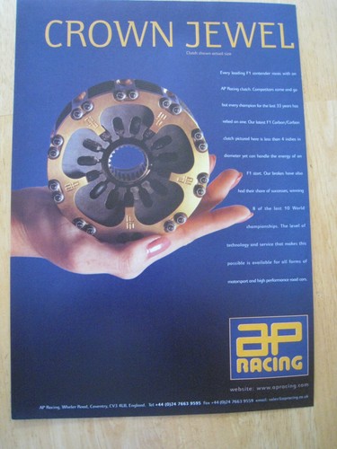 Racing crown jewel clutch - crown,
