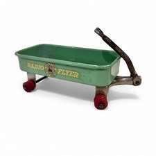 Vintage Miniature Green Radio