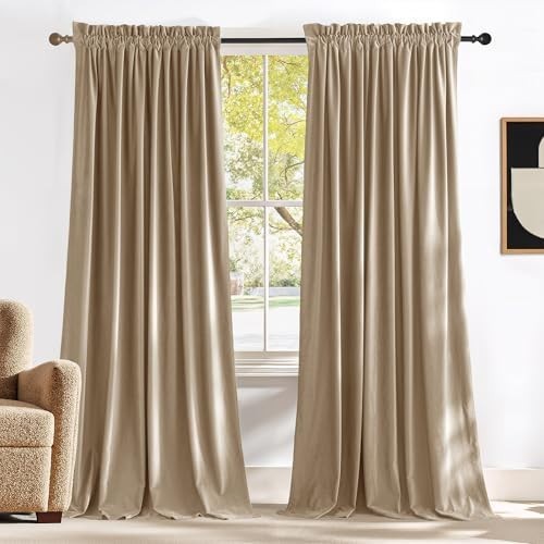Luxury beige velvet - beige,