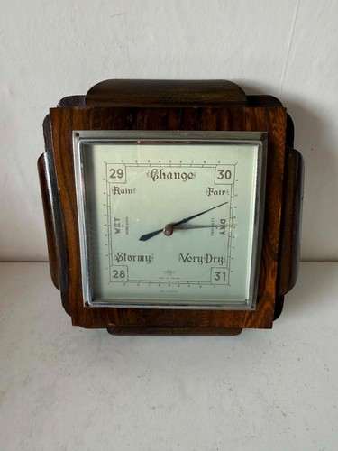 Art deco barometer - art, in