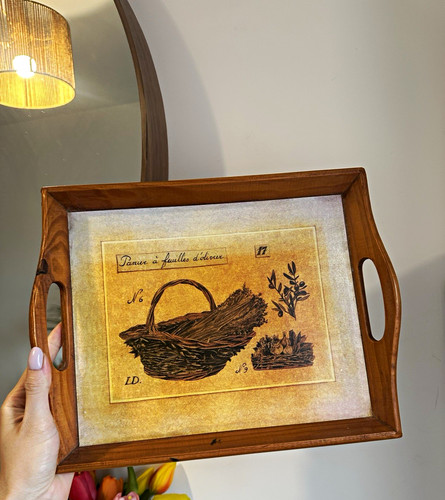 Vintage country french serving - country,