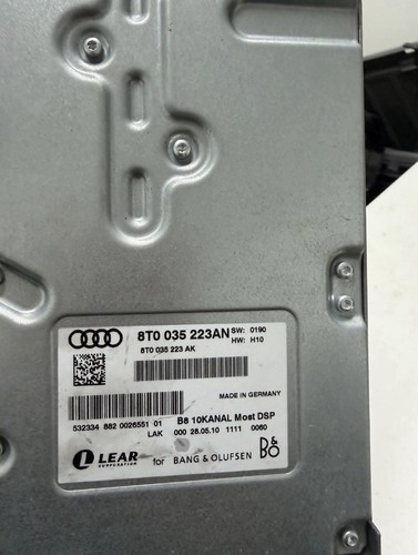 Audi a5 8t - b8, audio