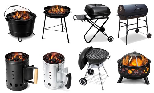 Portable charcoal bbq - portable,