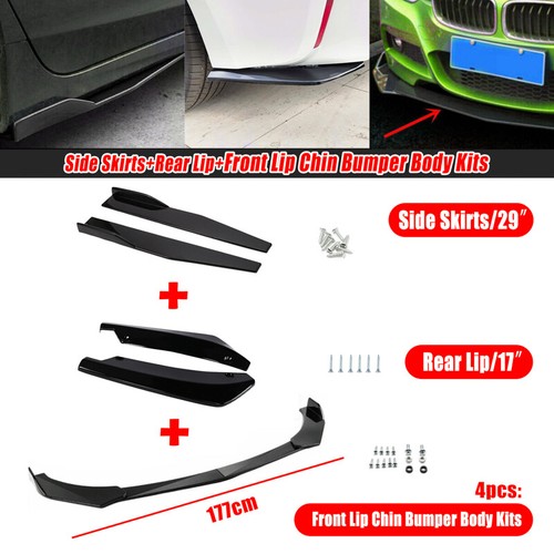 Front rear bumper lip - front,