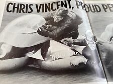 CHRIS VINCENT  MOTORCYCLE