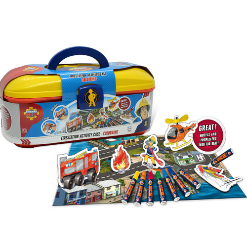 Fire station activity - fire,