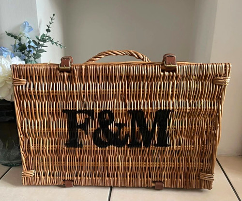 Fortnum mason wicker hamper - &,