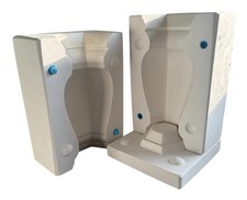 TEMPLE  VASE CERAMIC SLIP