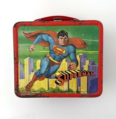 Vtg 1978 superman metal - vtg,