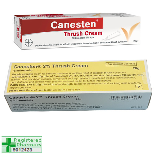 Canesten max strength - 2%,