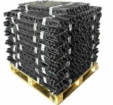 Rutland Electric Fencing ORIGINAL 3ft Plastic Electric Fence Posts - BLACK