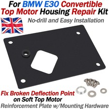 For BMW E30 Convertible Soft Top Motor Repair Kit Fix Broken Roof Motor Housing