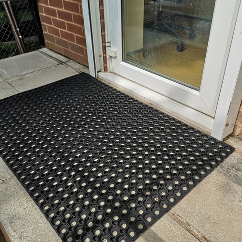 Door mat heavy duty rubber - mat,