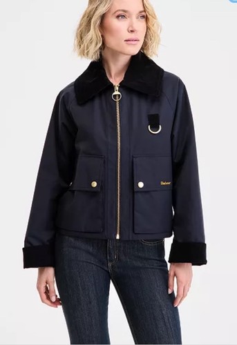 Barbour olive navy nora - navy,