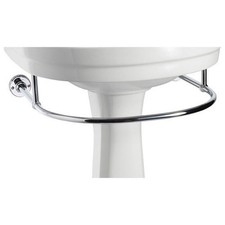 Burlington - Round Medium 56cm Add On Towel Rail -