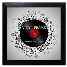 7" Vinyl Single Album Black Frame Music Record Cover Frames Music Lover Gifts