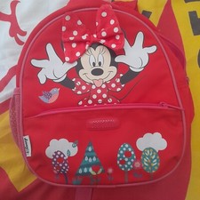Samsonite Disney Minnie Mouse 7L Red School Backpack – Kids Bag – VGC