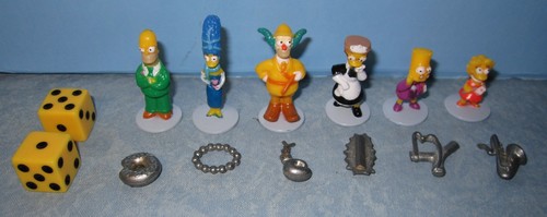 Clue simpsons board game - simpsons,