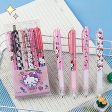 Kuromi Sanrio press pens set