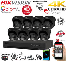 HIKVISION 8MP COLORVU CCTV