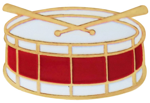 Snare drum pin - pin, badge
