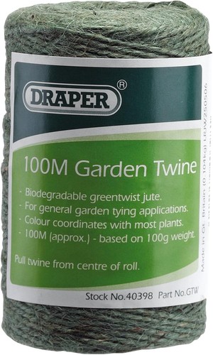Draper 100m garden twine - draper,