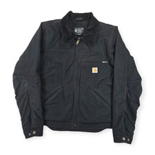 Carhartt Detroit Workwear Blanket Lined Jacket Black Men's Small 