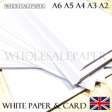A2 A3 A4 A5 A6 WHITE CARD MAKING THICK PAPER PRINTER COPIER SHEETS 300GSM CRAFTS