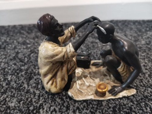 Bergman bronze desert statue - bronze,
