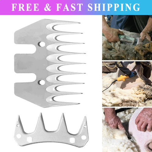 Straight tooth shears comb - tooth,