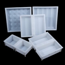 Garden Paving Mold DIY Path Maker Cement Brick Concrete Stone Road Mould