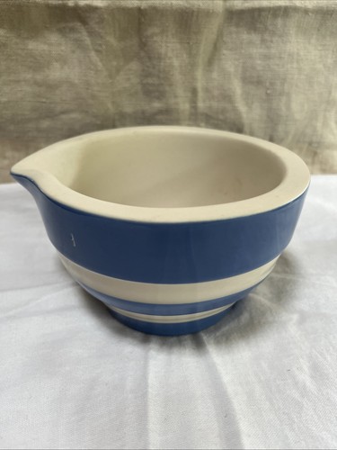 Green cornishware pestle - pestle, &