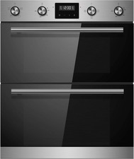 Dent Cookology 88L Built Under Electric True Fan Double Oven - CDO720SS