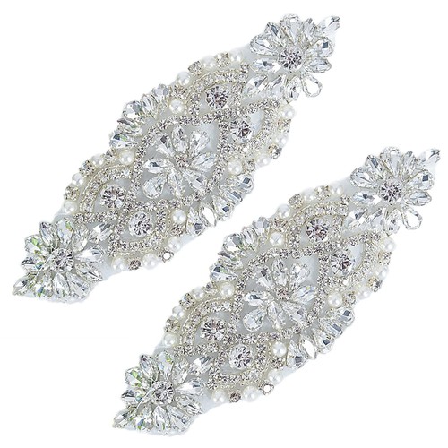 Silver rhinestone bridal - silver,
