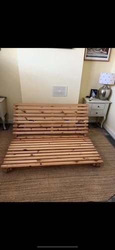 Double futon company wooden - futon,