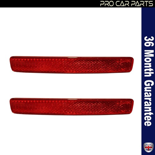Rear bumper reflector - 2x,