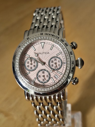 Nautica stainless steel ladies - steel,