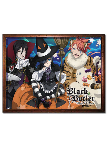Black butler book circus - black,