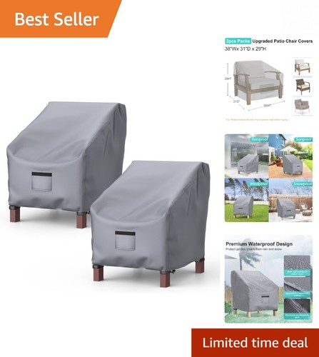 Waterproof patio chair covers - patio,