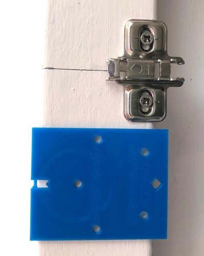 Blum inset hinge jig - hinge,