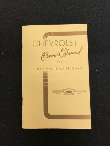 1947 chevrolet passenger car - 1947,
