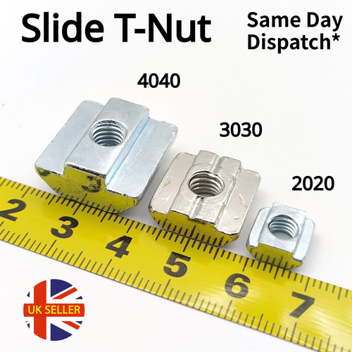 Nut m6 m8 sliding - m5,