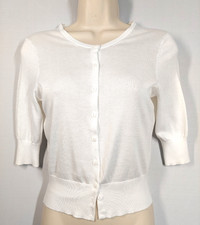 Hobbs Cardigan UK 10 White