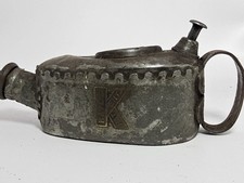 VINTAGE OIL CAN OILER -   KAYES 102  1/2 PT - STAMPED K