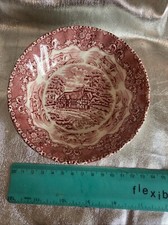 Myott Meakin (1982)Ltd Staffordshire Red Bowls x 4