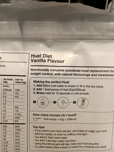 Huek diet vanilla - huek,