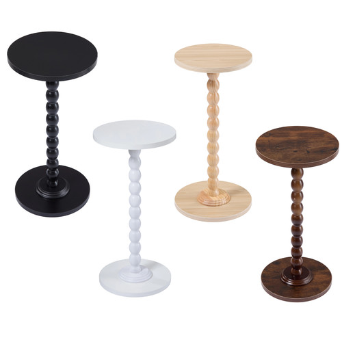 Modern round side table small - modern,