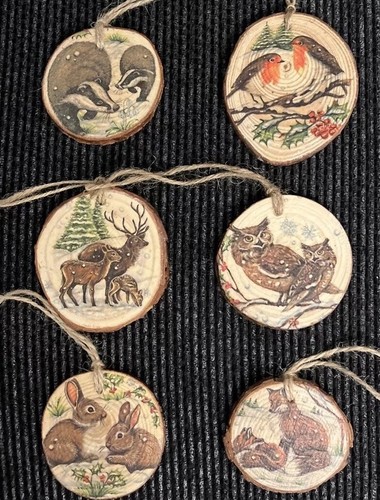 Each woodland creatures - £4.50,