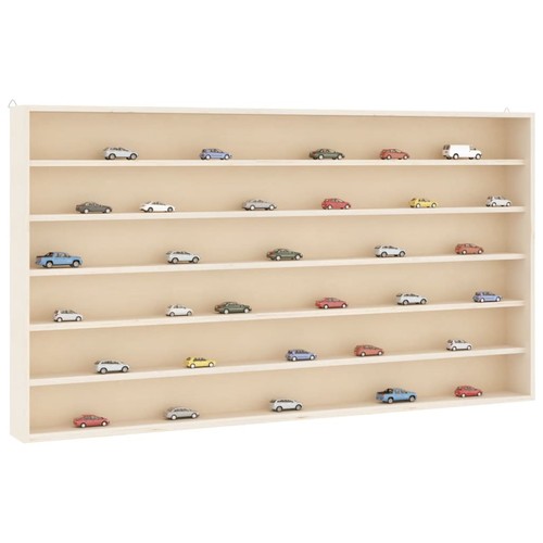 Wooden collectors display case - display,